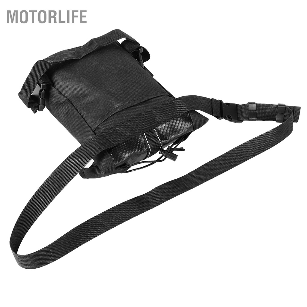 Túi Đeo Hông Bằng Sợi Carbon Chống Thấm Nước Tiện Dụng Cho Người Đi Xe Máy