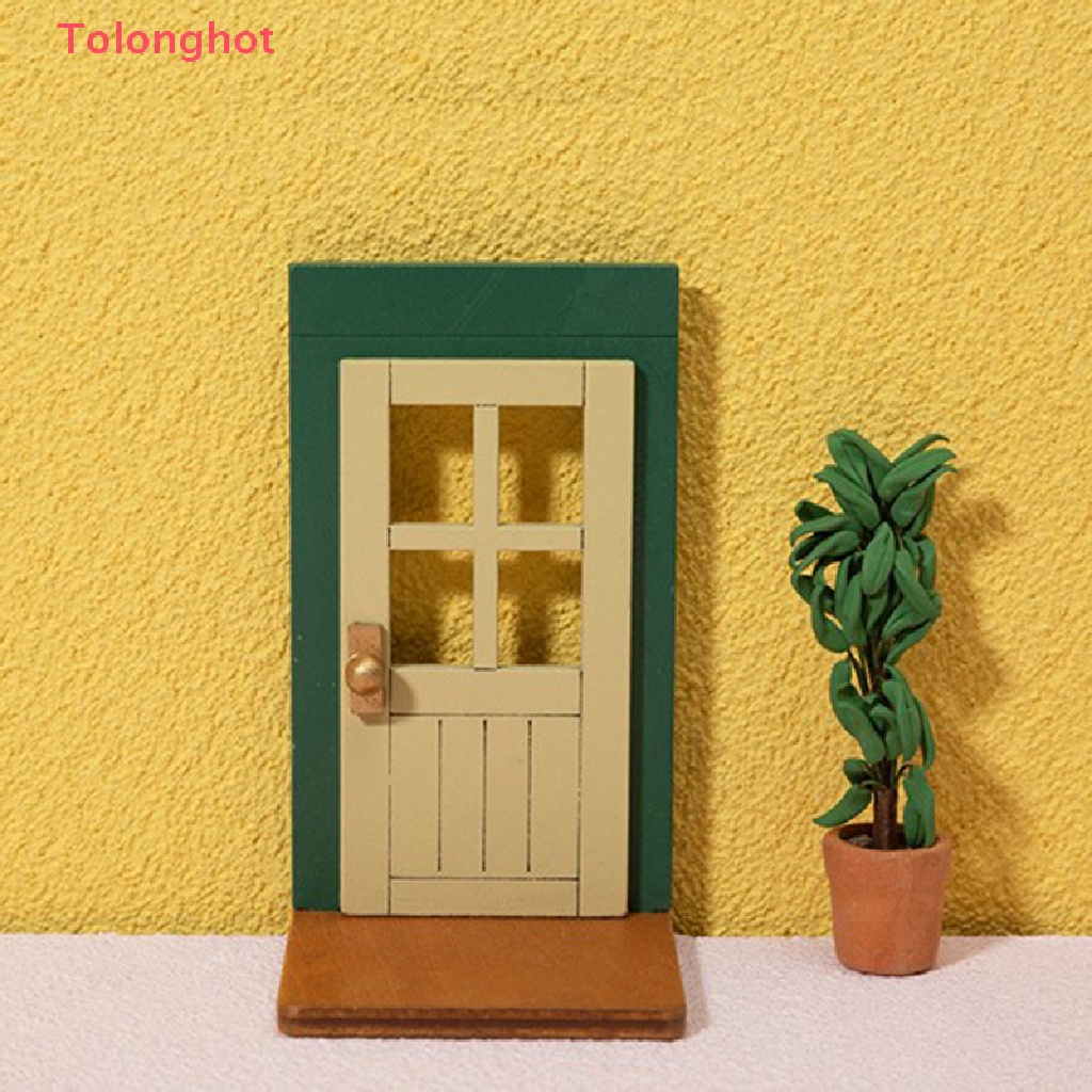 Mô Hình Cửa Giáng Sinh Mini Tỉ Lệ 1: 12 Trang Trí Nhà Búp Bê