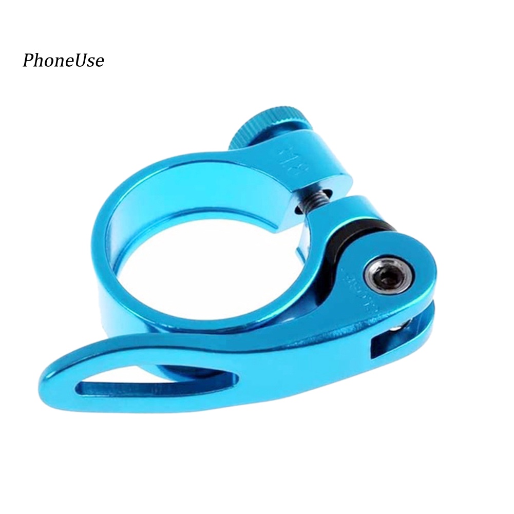 Kẹp Cố Định Yên Xe Đạp Leo Núi Bằng Hợp Kim Nhôm PU 31.8mm Tháo Gỡ Nhanh