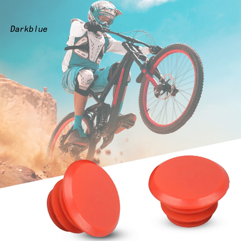 Bộ 2 Nút Chặn Tay Lái Xe Đạp Leo Núi 17-22mm Bằng Cao Su