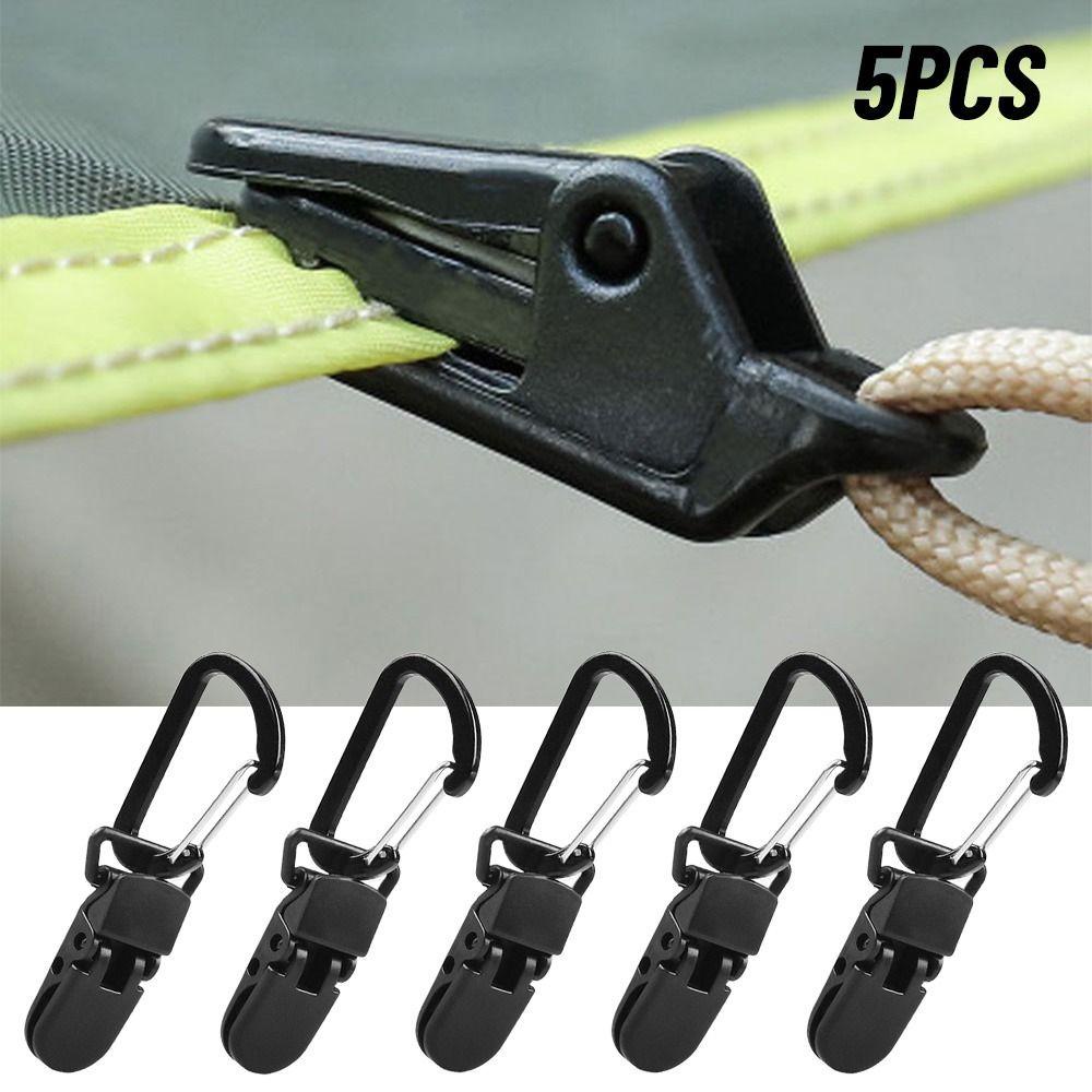 .Bộ 5 Kẹp Lều Bạt Che Nắng Bằng Nhựa Tiện Dụng