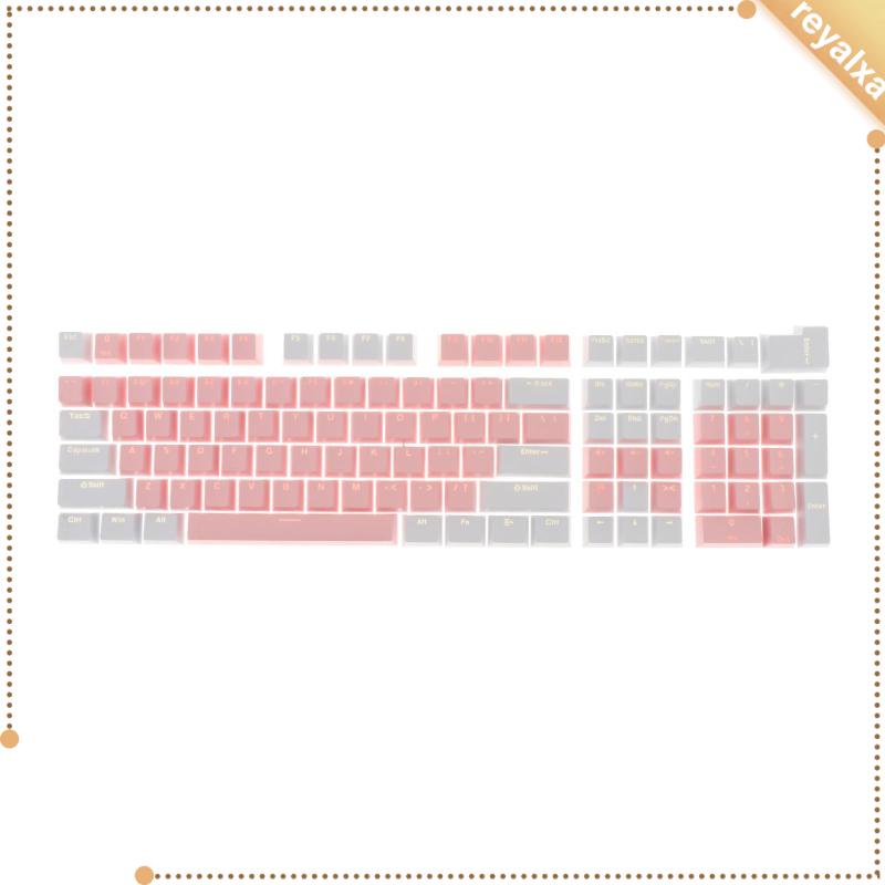 Bộ 108 Nút Bàn Phím Cơ 61 Phím Có Đèn Nền Hai Màu Chuyên Nghiệp Dễ Lắp Đặt