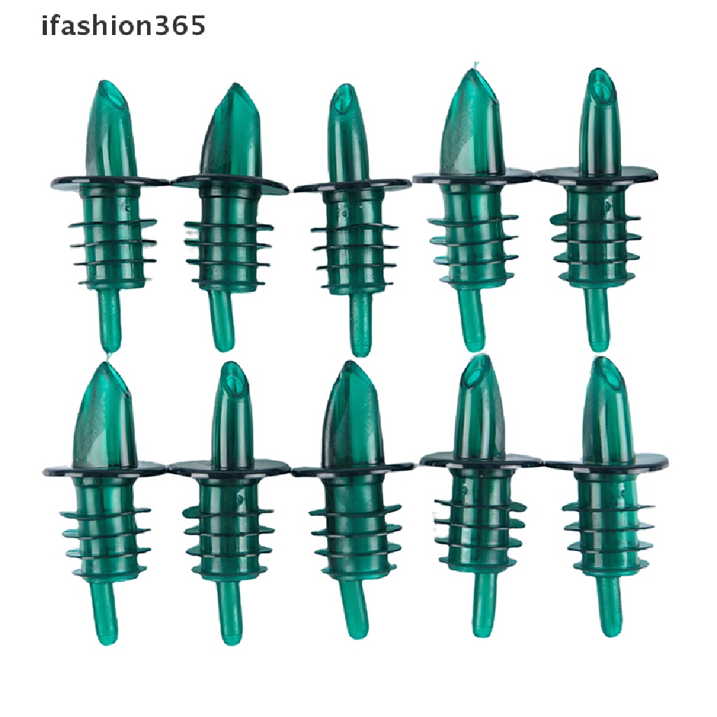 10 Đầu Rót Rượu Vang Bằng Nhựa Không Chứa Chất Lỏng Tiện Dụng ifashion365