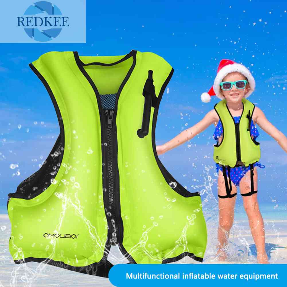 Áo Phao Cứu Sinh Bằng PVC An Toàn Tiện Dụng Cho Các Hoạt Động Ngoài Trời