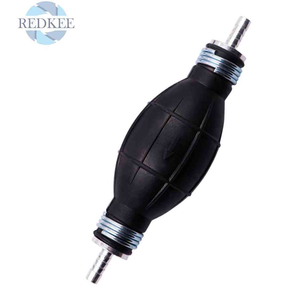 Bơm Nhiên Liệu Có Tay Cầm Cao Su 10 / 12mm Cho Xe Hơi