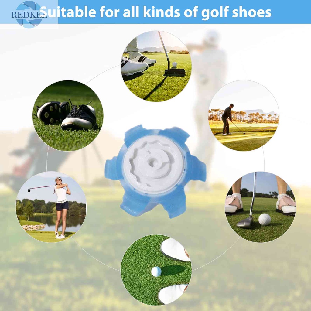 Bộ 14 Đinh Đế Mềm Chống Trượt Hỗ Trợ Luyện Tập Đánh Golf