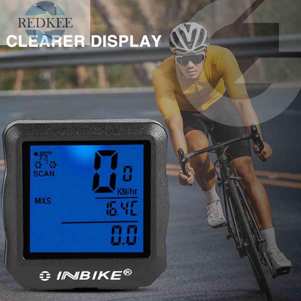 Đồng Hồ Bấm Giờ Màn Hình LCD Cho Xe Đạp Leo Núi