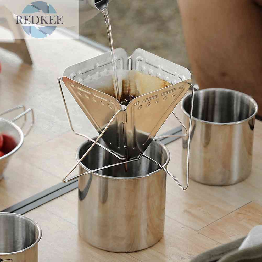 Giá Đỡ Lọc Cà Phê / Trà Có Thể Gấp Gọn Tiện Dụng Mang Theo