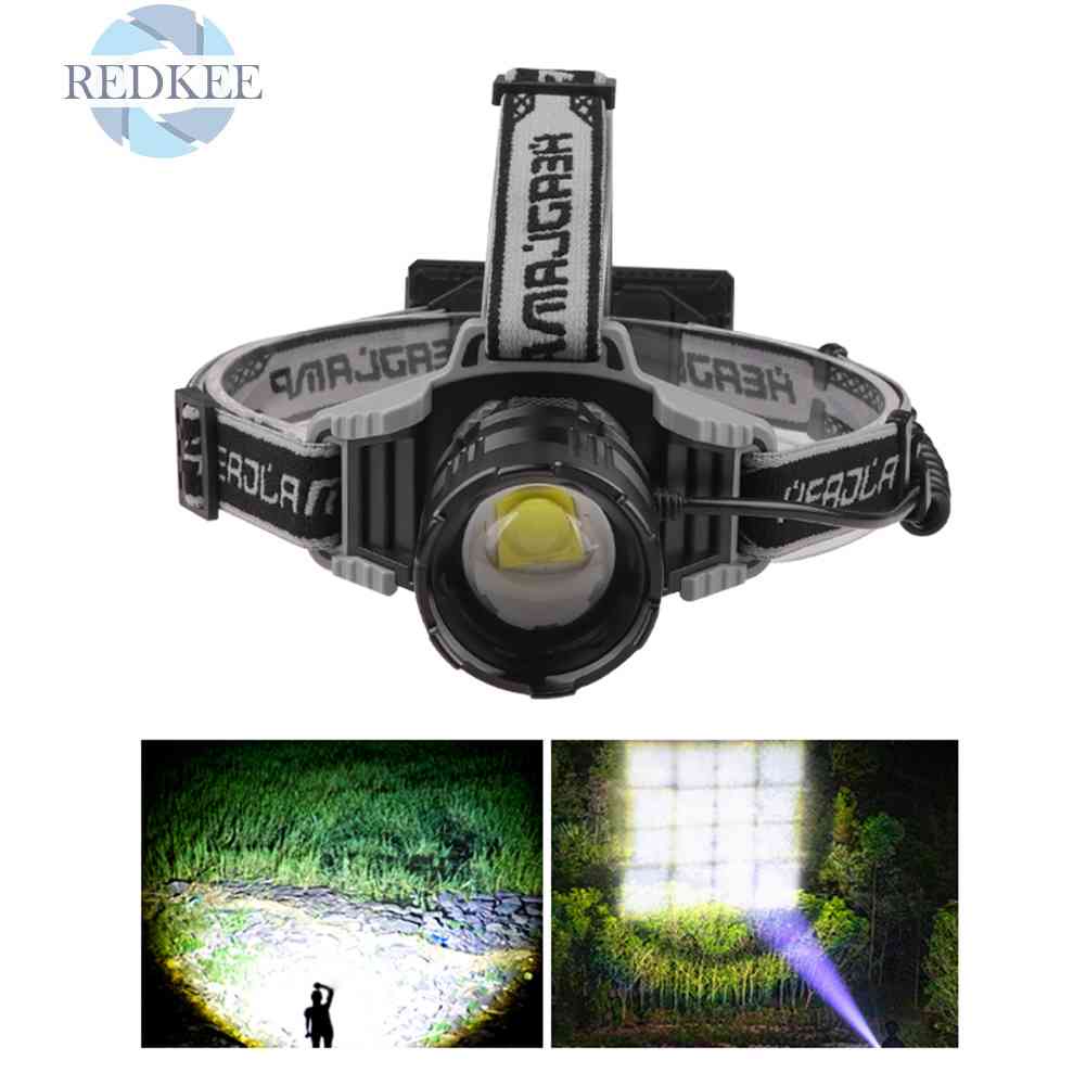 Đèn Pin Đeo Trán Chống Thấm Nước XHP160 LED