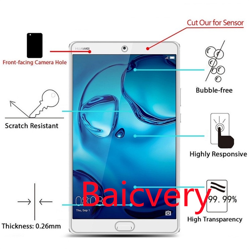 Kính Cường Lực Chất Lượng Cao Cho Máy Tính Bảng Huawei MediaPad M3 8.4 Inch BTV-W09 DL09
