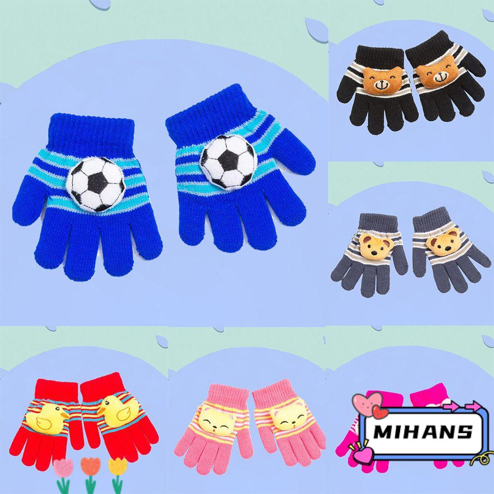 Găng Tay Dày Mềm Mại Giữ Ấm Mùa Đông Dành Cho Trẻ