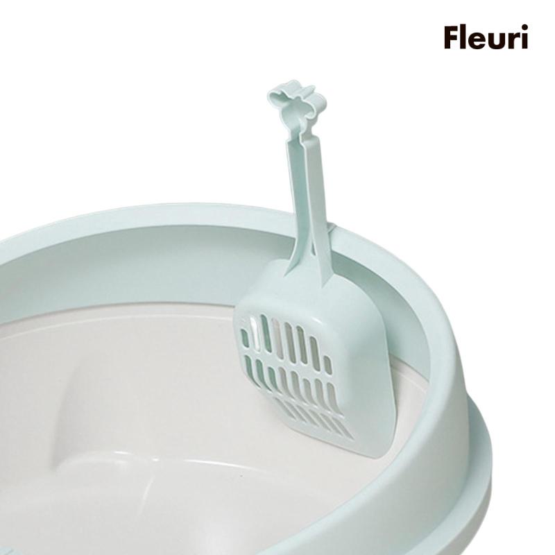 Hộp Đi Vệ Sinh Kèm Xẻng Và Khay Mở Tăng Chiều Cao Dành Cho Mèo Cưng