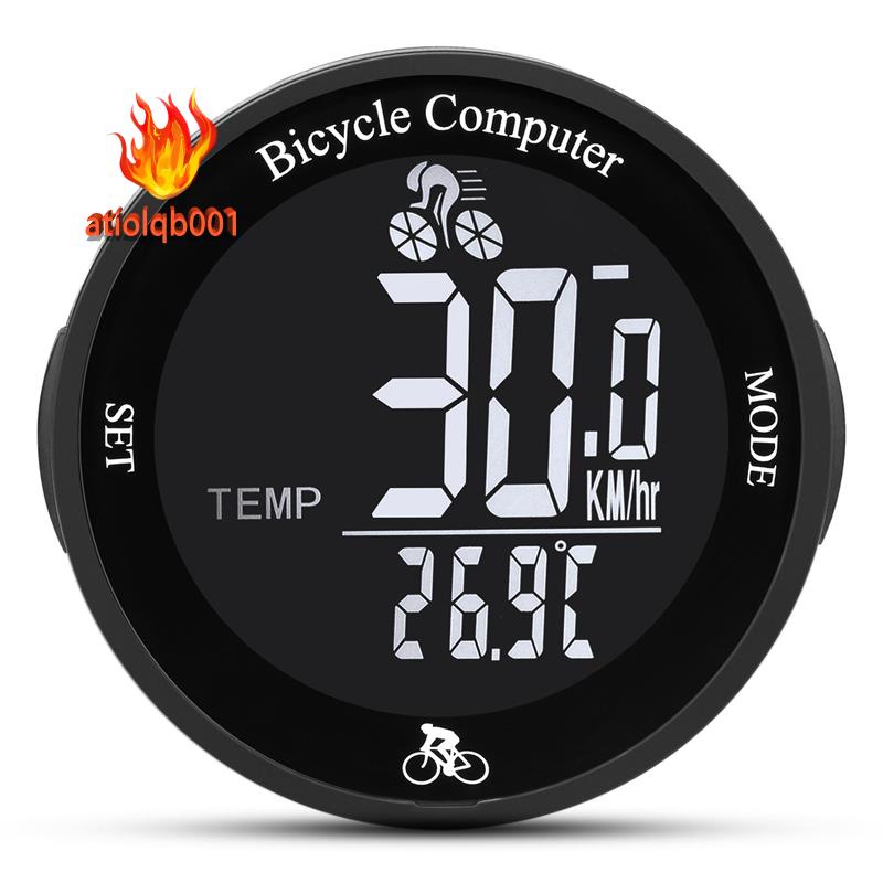 Đồng Hồ Đo Tốc Độ Không Dây Màn Hình LCD Chống Nước Cho Xe Đạp Leo Núi