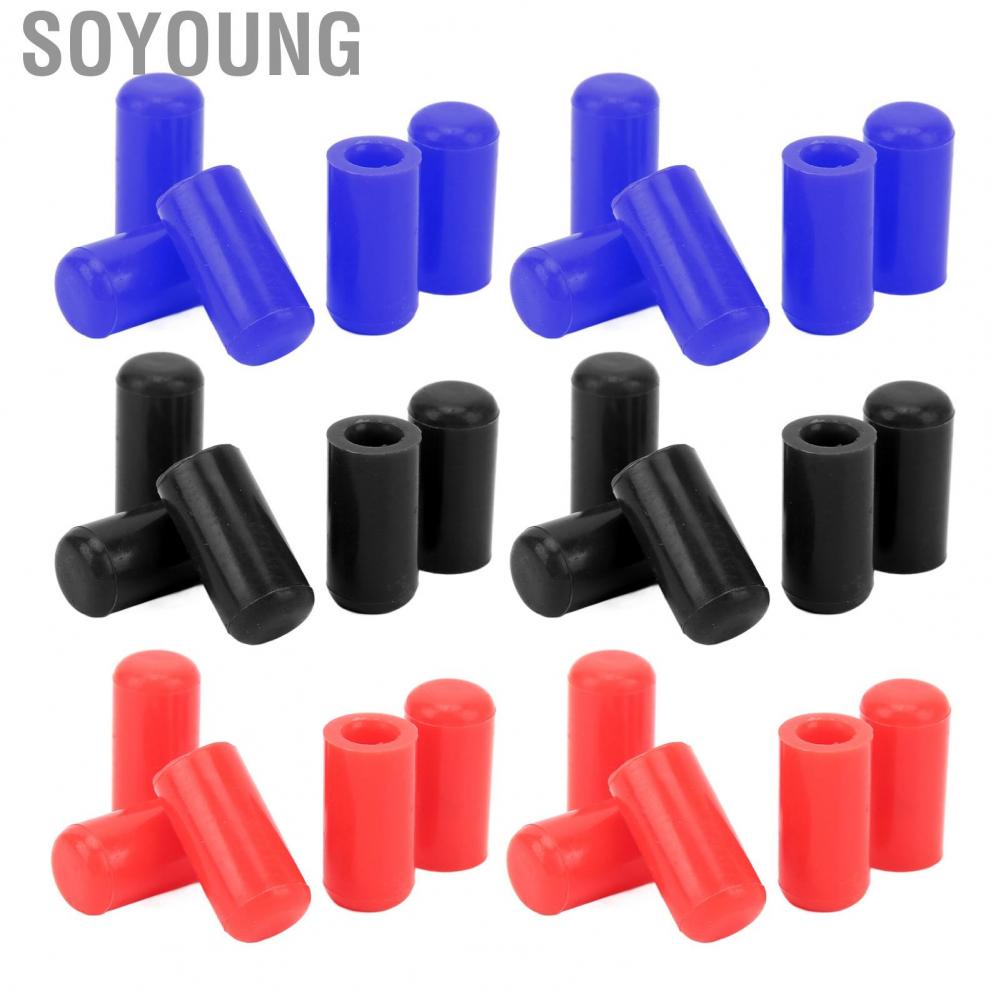 Soyoung Car Intake Vacuum Hose End  Line Cover Universal Design 10Pcs for BOV Pipes