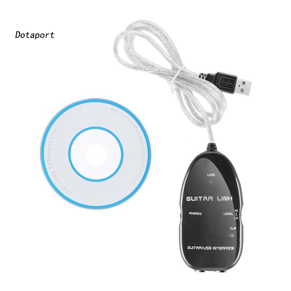 Bộ Chuyển Đổi Tạo Hiệu Ứng Thẻ Âm Thanh Ngoài USB Đa Năng Cho Đàn Guitar