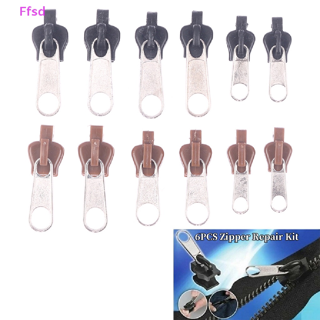 {Ffsd} Bộ 6 Món Dụng Cụ Sửa Chữa Dây Kéo Thay Thế Phổ Biến * Bán Chạy