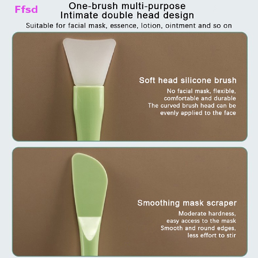 1 Cọ Silicone Phết Mặt Nạ Trang Điểm Tiện Dụng