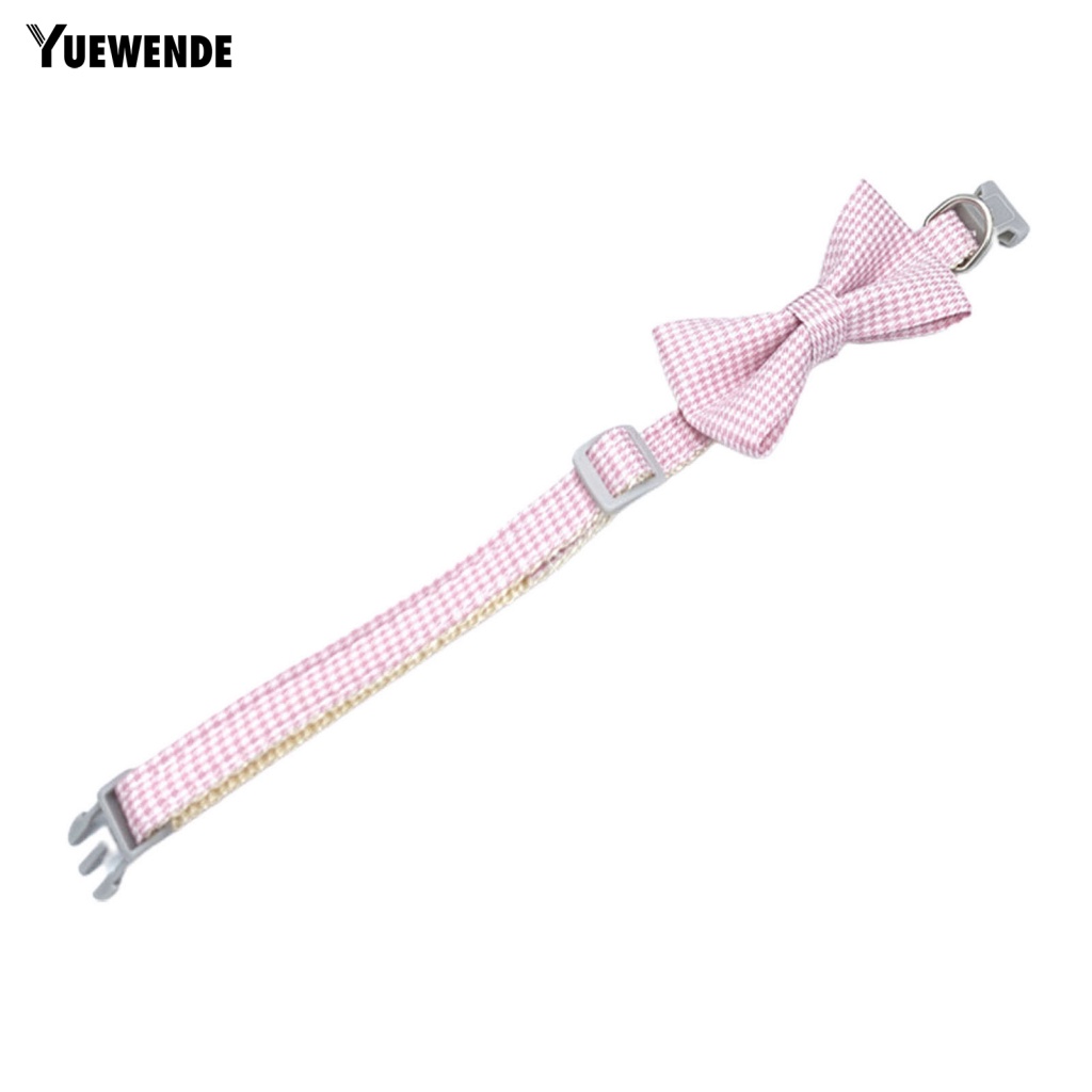 Ye.b Phụ Kiện Vòng Cổ Kẻ Sọc Caro Dễ Phối Đồ Cho Thú Cưng Bốn Mùa