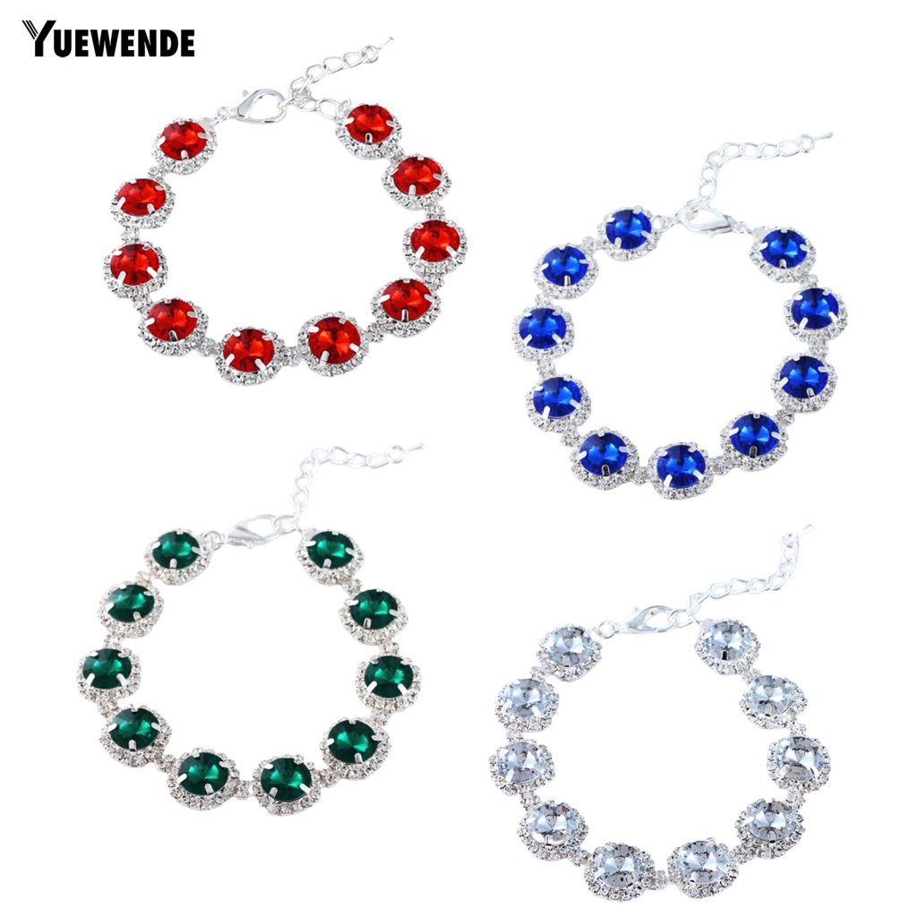 Vòng Cổ Đính Pha Lê Nhân Tạo 4 Màu Cho Thú Cưng