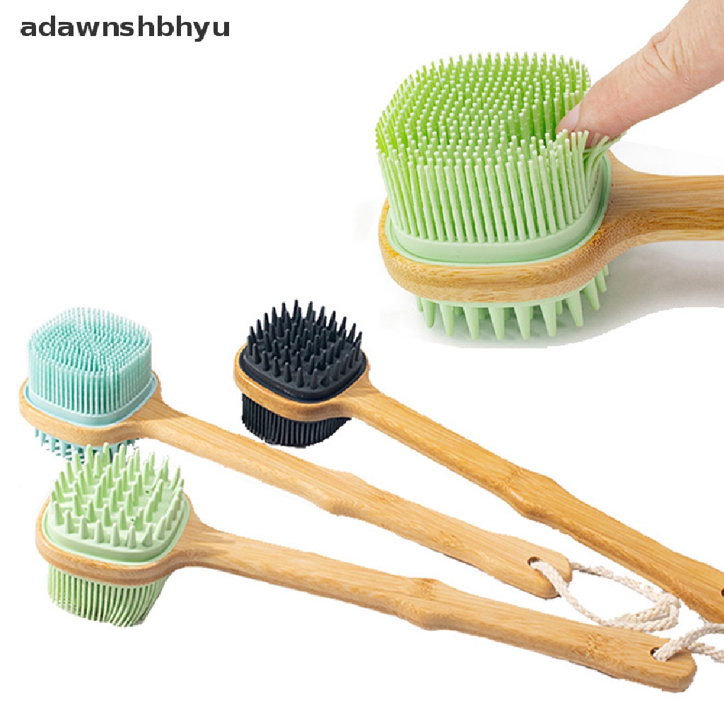 Bàn Chải Silicon Chà Lưng Khi Tắm Tiện Dụng