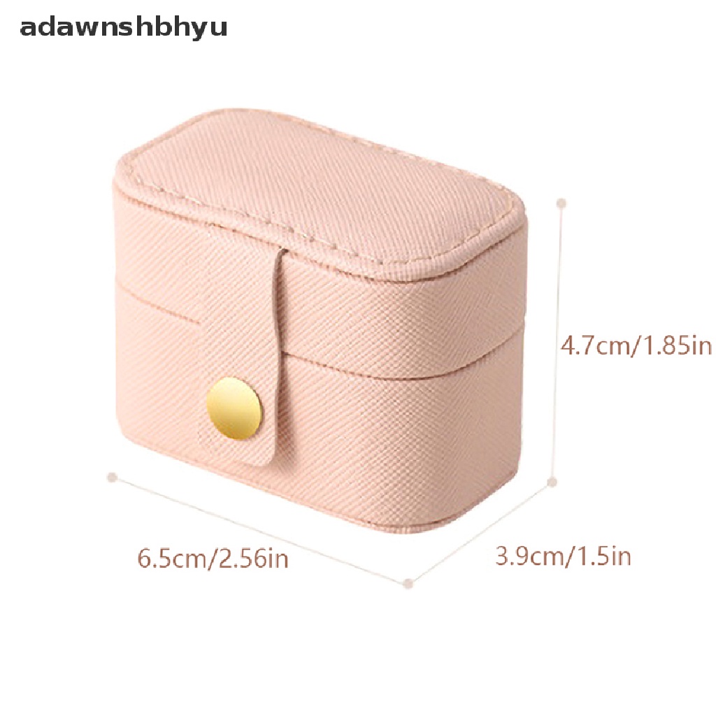 Hộp Đựng Trang Sức Bằng Da Cỡ Nhỏ Tiện Dụng Mang Đi Du Lịch