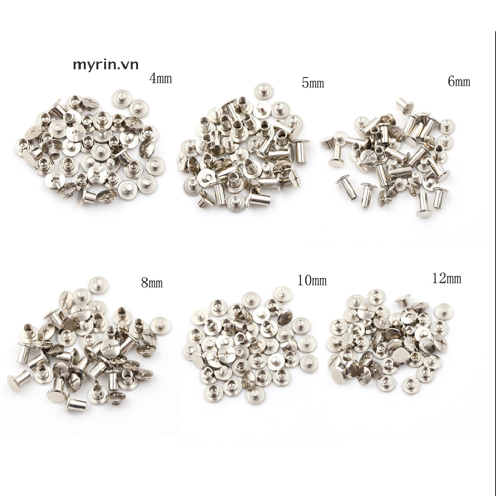 Set 20 Đinh Tán Niken Kích Thước 5x6mm Chuyên Dụng Làm Đồ Trang Trí Móng