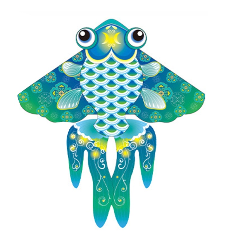 Diều Đồ Chơi Hình Cá Hoạt Hình Phong Cách Trung Hoa Dành Cho Các Bé