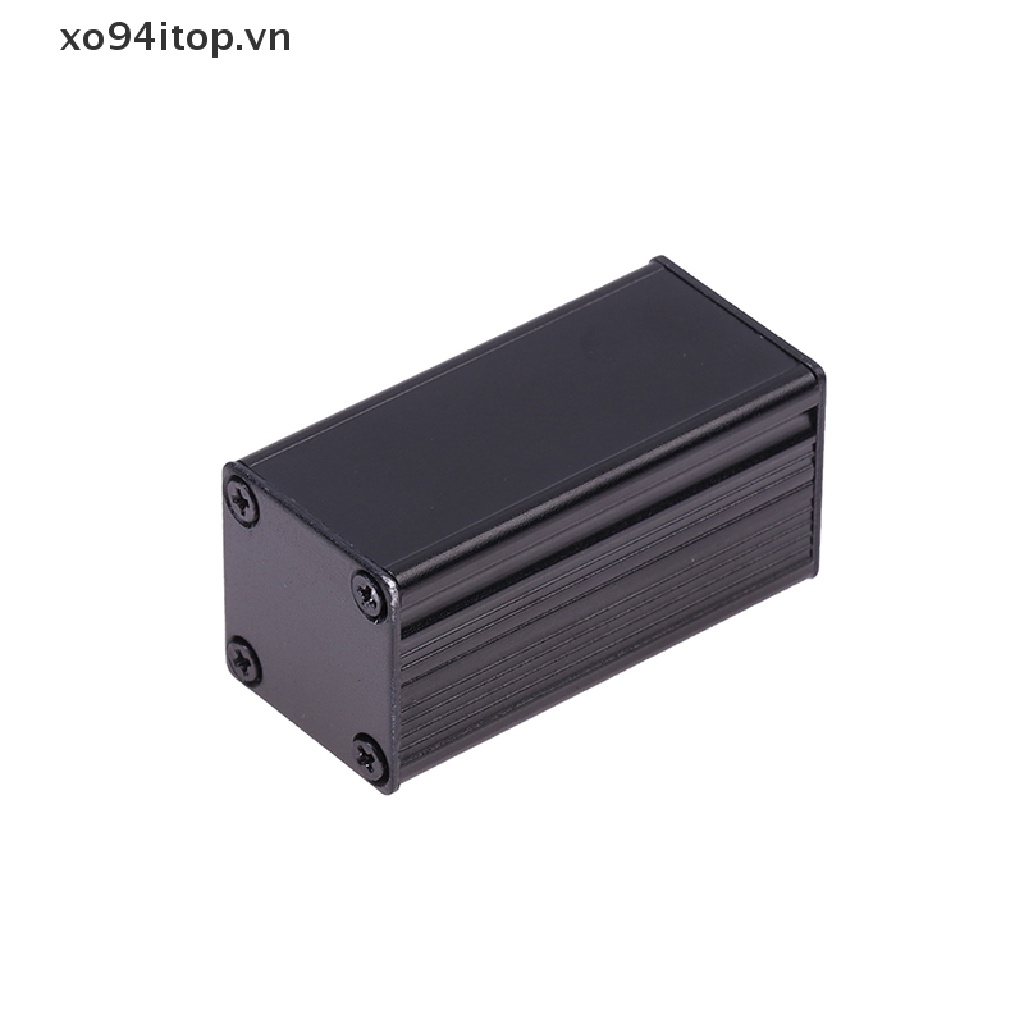 Hộp Đùn Bằng Nhôm Màu Đen 25x25x50mm Chuyên Dụng Cho Bộ Nguồn Điện