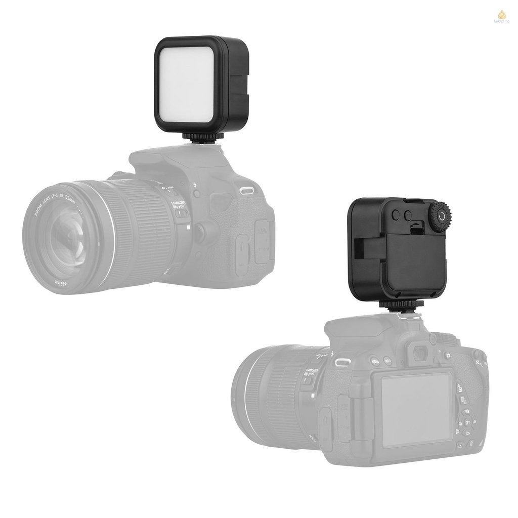 Đèn LED Mini Hỗ Trợ Chụp Ảnh Màu Sắc 3000K-6500K 1 / 4 I