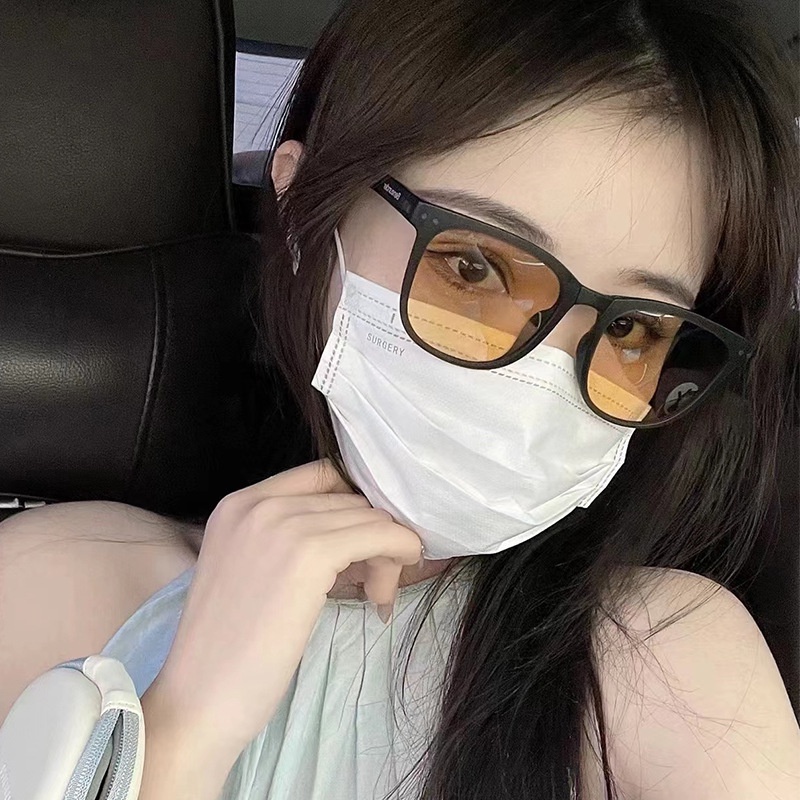 Kính Mát Gọng Vuông Gấp Gọn Thời Trang Mới Cho Nam Nữ