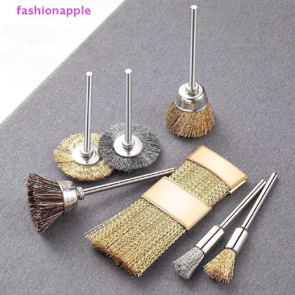 1 Bàn Chải Sợi Đồng Làm Sạch Móng Tay 3 / 32 "