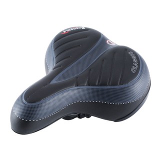 Comfortable Wide Big Bum Bicycle Gel Cruiser Extra Sporty Soft Pad Saddle Seat