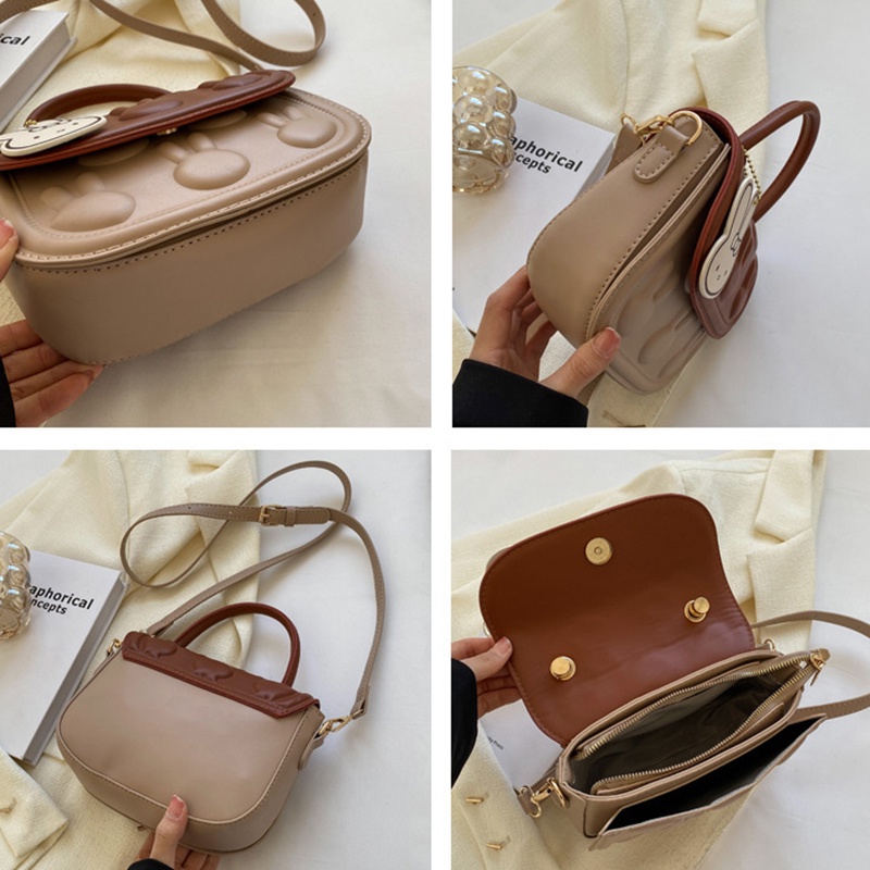 Túi Đeo Chéo Hình Vuông Nhỏ Nhắn Thời Trang Cao Cấp Dành Cho Nữ