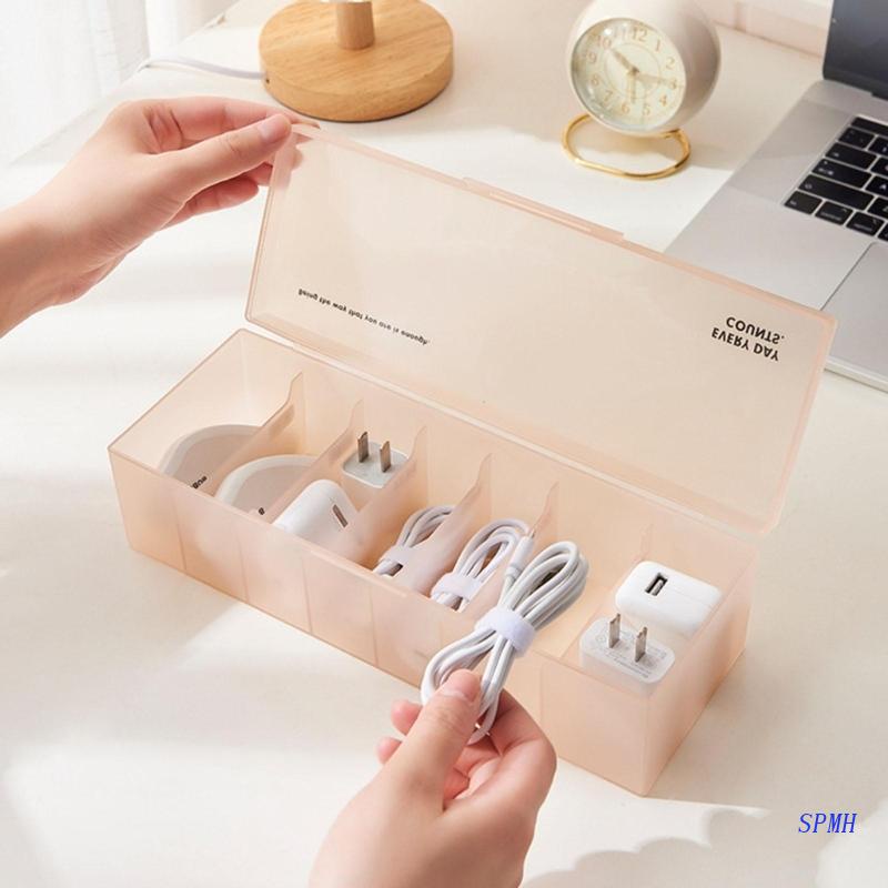 Hộp Đựng Dây Cáp Có Nắp Đậy Tiện Dụng