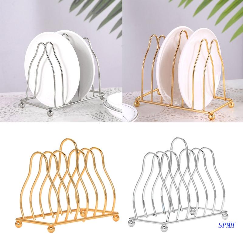 Giá Đỡ Dĩa Bằng Kim Loại Đa Năng Tiện Dụng Cho Nhà Bếp