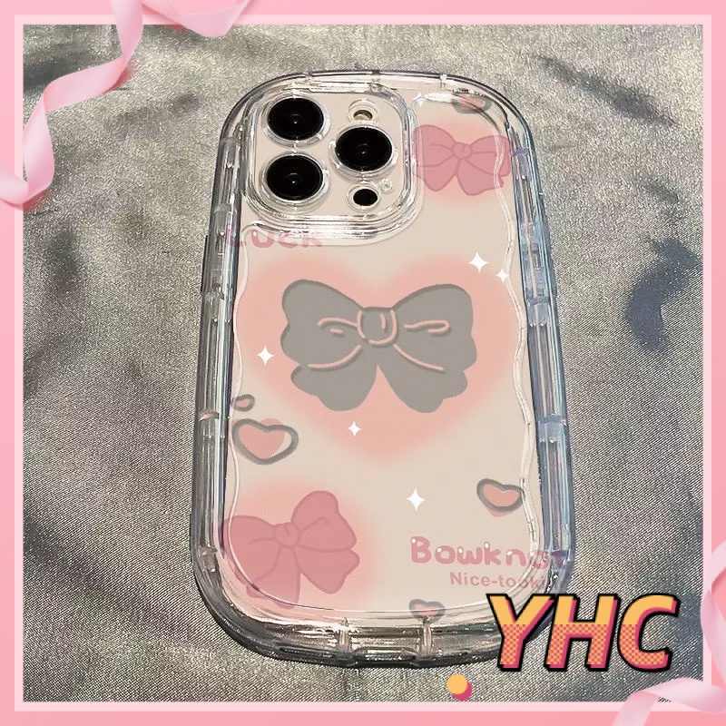 Ốp lưng iphone Vỏ xà phòng TPU dày của nơ tình yêu của cô gái trẻ Cho iPhone 6 / 6S / 6splus / se / 7 / 7plus / 8 / 8plus / X / xs / xsmax / 11 / 12 / 13 / 14 / Plus / pro / pro max-405