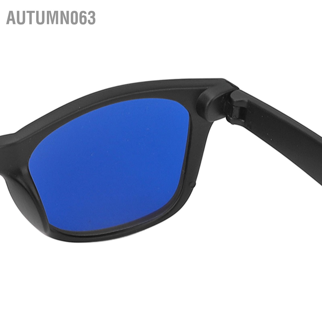 Autumn063 Kính 3D Gọng Nhựa Màu Đen Tròng Nhẹ Dễ Đeo Xanh Đỏ Cho Trò Chơi Phim