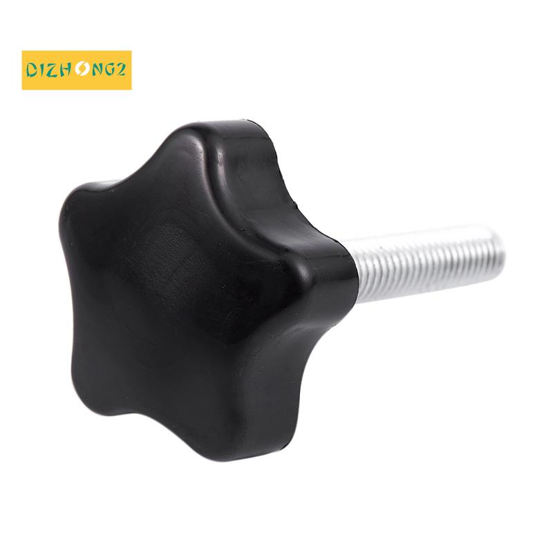 Ốc Vít M8 x 40mm Màu Đen Hình Ngôi Sao