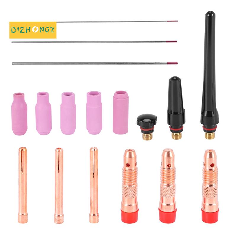 Bộ 17 Phụ Kiện Cho Máy Hàn Wp-17 / 18 / 26 Tig