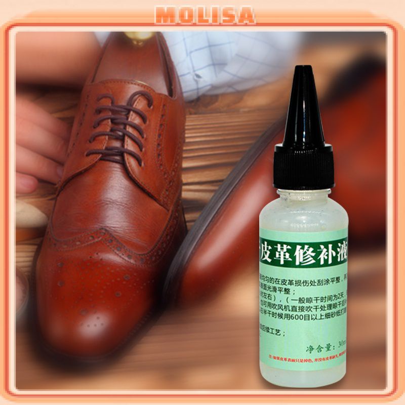 Keo Sửa Chữa Da 30Ml Dung Dịch Sửa Chữa Vết Nứt Da Dung Dịch Sửa Chữa Mềm Cho Túi Giày Da Phụ Kiện Làm Sạch Làm Đẹp Xe Hơi Molisa