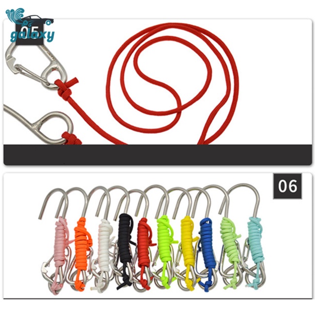 Galaxy Móc Đơn Bằng Thép Không Gỉ 316 Chống Mòn Dùng Khi Đi Lặn