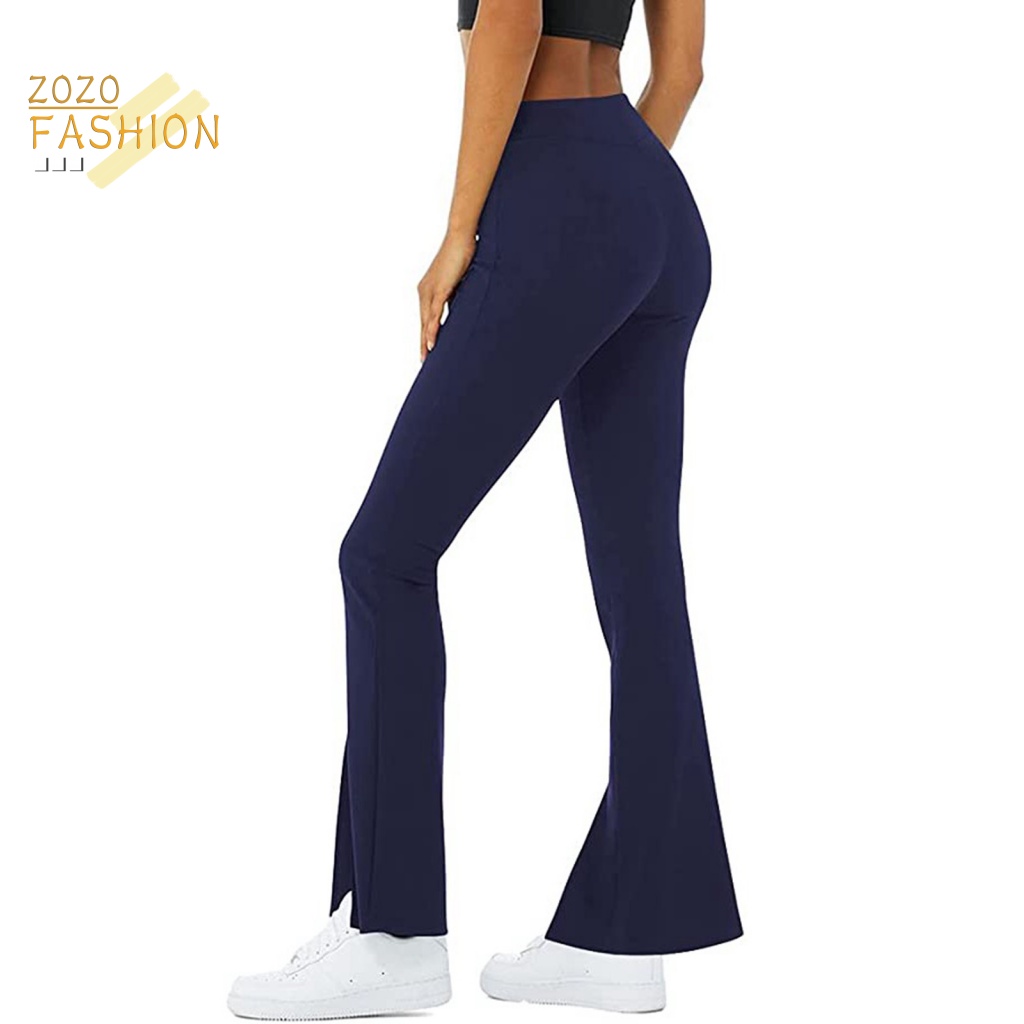 Quần Dài Thể Thao Màu Trơn Dễ Phối Đồ Thời Trang Cho Nữ