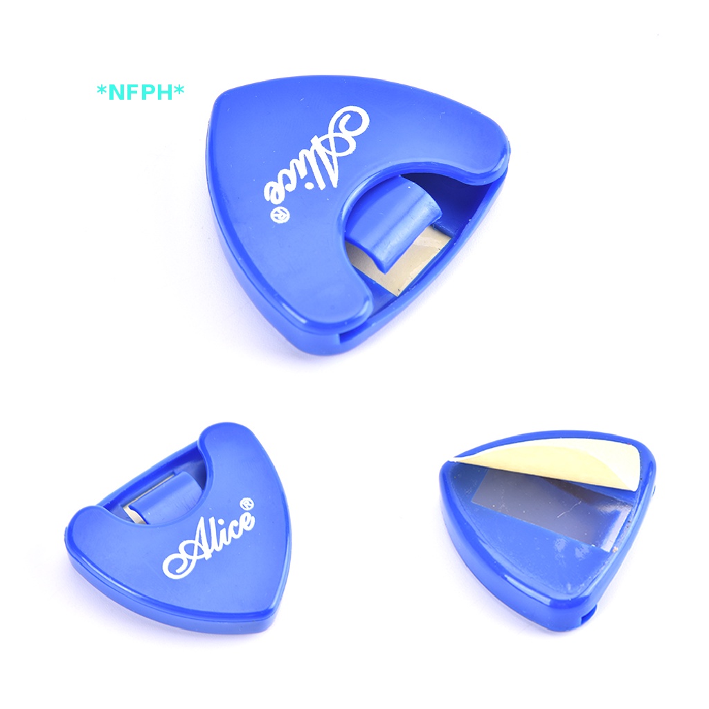 Bộ 6 Miếng Gảy Đàn Guitar + 1 Hộp Đựng Tháo Lắp Nhanh Tiện Dụng Mới