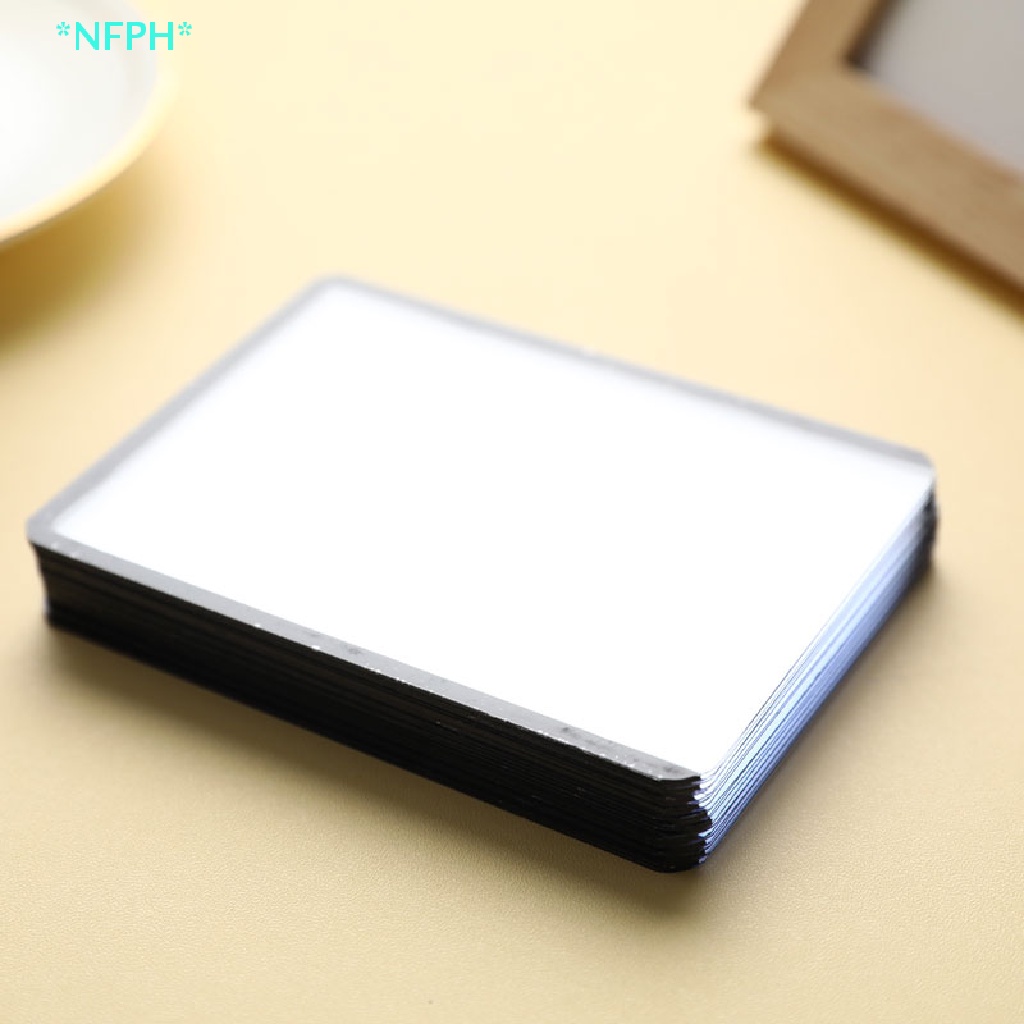 Set 50 Bao Đựng Thẻ Trong Suốt Tiện Dụng Mới