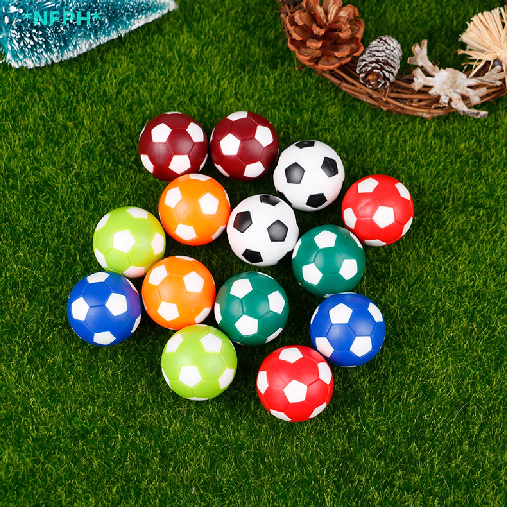 Bộ 2 Quả Bóng Đá 36mm Fussball Bằng Nhựa Trong Suốt Kích Thước 2021 Mới