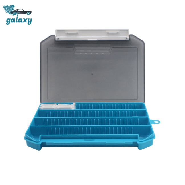 Galaxy Hộp Đựng Mồi Câu Cá Một Tầng Nhiều Màu Sắc