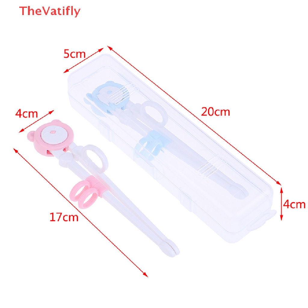 [Thevalifly] Đũa Tập Ăn Dễ Sử Dụng Cho Bé Mới Bắt Đầu