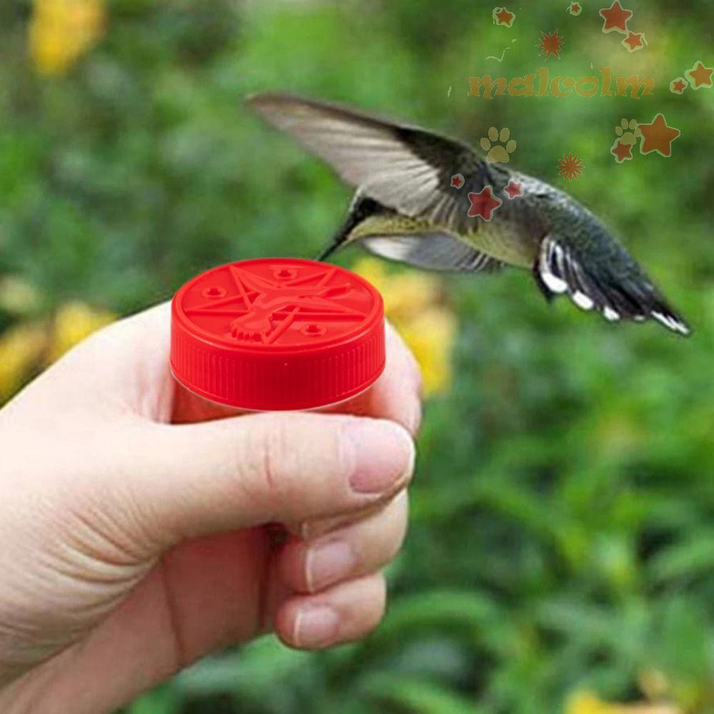 1 Dụng Cụ Cho Chim Ăn Bằng Nhựa Màu Đỏ