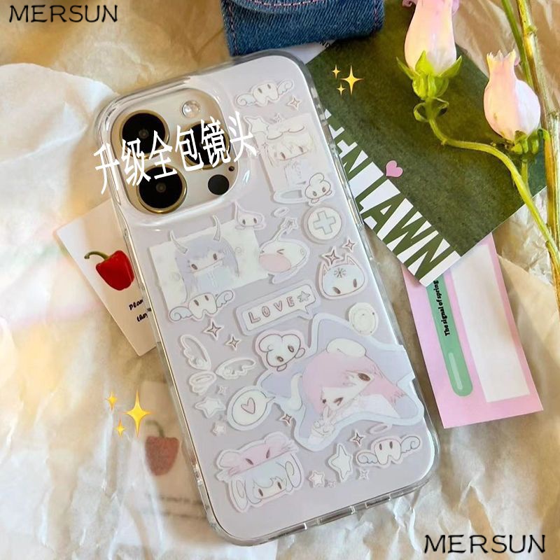 ✅Ốp Điện Thoại Mềm Trong Suốt Phong Cách Nhật Bản Cho Iphone xs13 xs13 xr12 Max 1114Pro Plus 78 BYYX