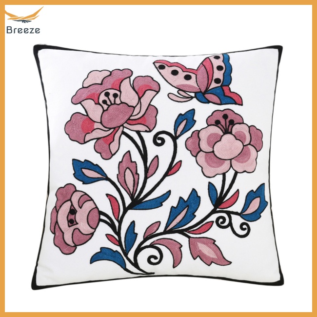 Vỏ Gối Sofa Trang Trí Họa Tiết Thổ Cẩm